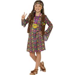 Hippie Kostuum | Jong En Vrij Hippie | Meisje | Large | Carnaval kostuum | Verkleedkleding